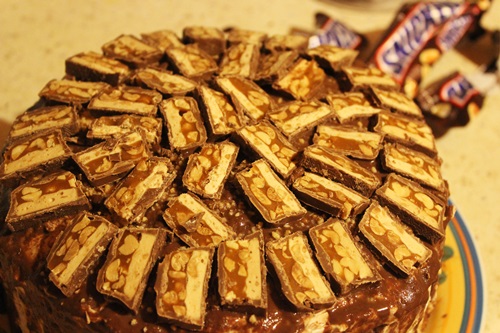 “Snickers“ tortas